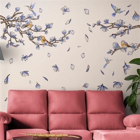 Roommates Rmk1165gm Cherry Blossom Tree Peel And Stick Wall Decal Decal