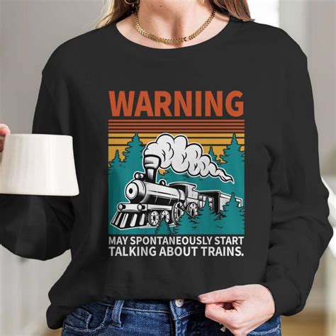 Trainspotting Inspired Trainspotter Related Train Watching D Gift Long