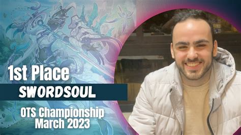 Yu Gi Oh 1st Place OTS Championship Profile Swordsoul NO BARONNE