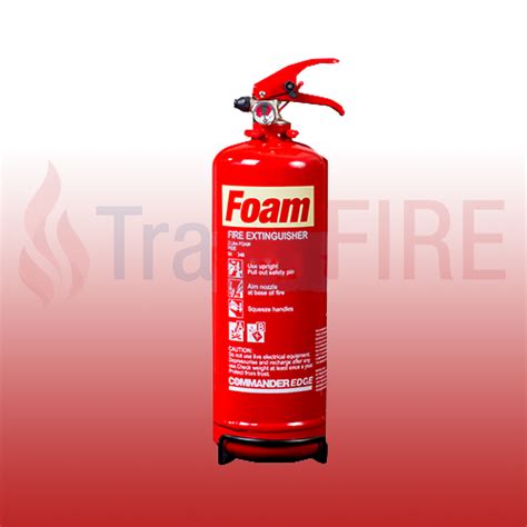 Commander Edge FS2E 2Ltr AFFF Foam Fire Extinguisher FS2E