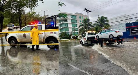 Lluvias en Cancún hoy 18 de junio Implementan acciones inmediatas