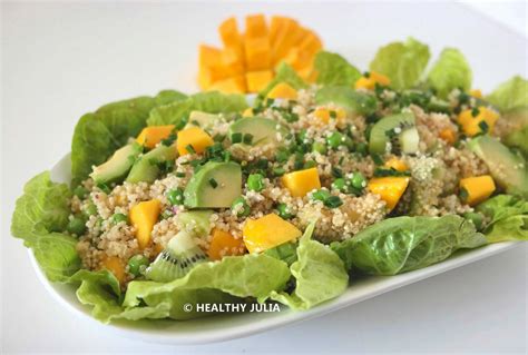 Cooking Julia Salade De Quinoa La Mangue