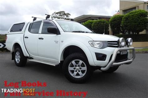 2013 MITSUBISHI TRITON GLX 4X4 MNMY12 DOUBLE CAB UTILITY