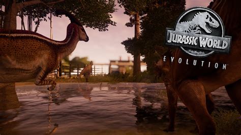 Jurassic World Evolution Episode 19 The Great Hadrosaur Exhibit Youtube