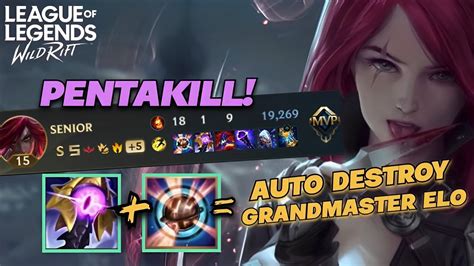 Lol Wild Rift New Item Rift Maker Katarina Game Over For Enemy