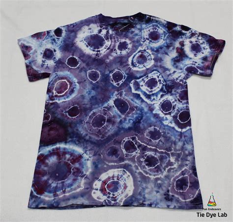 Tie Dye Shirt Making With Marbles Liquid Dye And Ice Dyeing