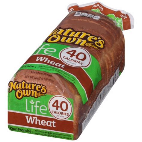 Nature S Own Life Calorie Enriched Wheat Bread Oz Kroger