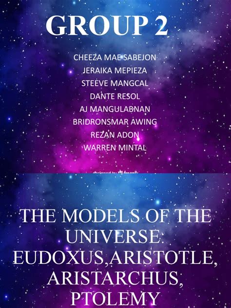 The Models of Universe | Download Free PDF | Ptolemy | Astronomy