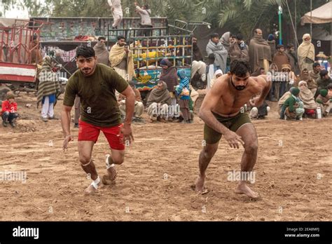 Kabaddi contact team sport, Punjab, Pakistan Stock Photo - Alamy