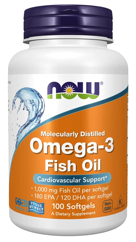 Now Supplements Omega Epa Dha Molecularly Distilled