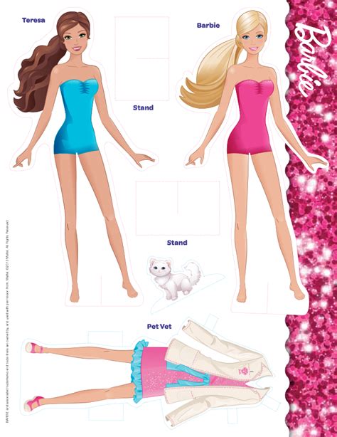 Pin By Deanna Lisa Hayes On Barbie Muñeca De Papel Paper Dolls