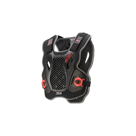 Peto Alpinestars Bionic Action Negro Rojo