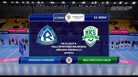 14 Seria KPR Ruch Chorzów MKS FunFloor Lublin SKRÓT YouTube