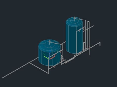 Tanques En AutoCAD Descargar CAD 255 44 KB Bibliocad