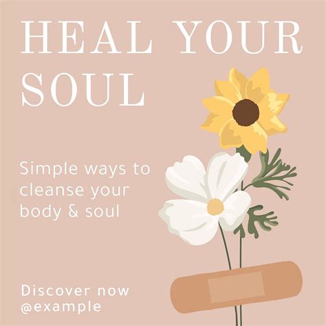 Heal Your Soul Instagram Post Free Photo Rawpixel