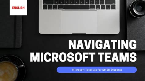 Navigating Microsoft Teams ENGLISH YouTube