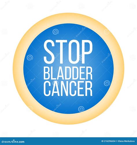 Bladder Cancer Awareness Month Concept Vector Illustration Stock