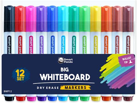 Berol Dry Wipe Whiteboard Marker Pens Bullet Tip Assorted Colours