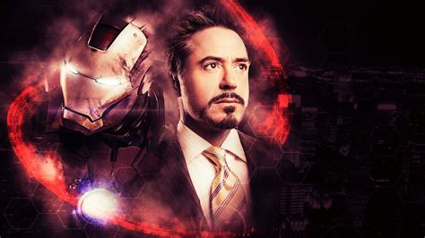 Download Tony Stark Iron Man Aura Wallpaper