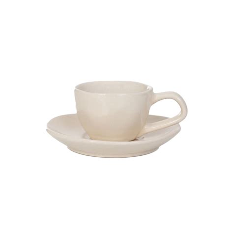 Cup With A Saucer Homla ODELA Cream 80 Ml