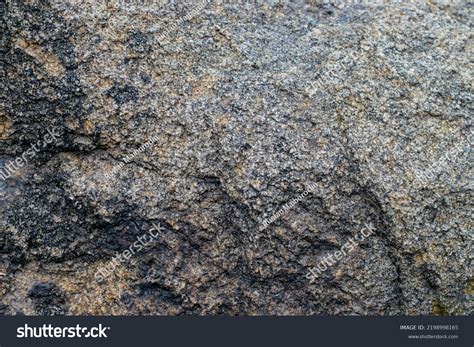 Raw Gray Granite Rock Texture Background Stock Photo 2198998165 ...