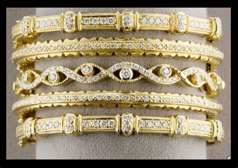 Diamond Bangles Designs - fashion world