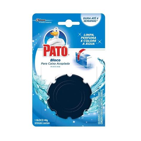 Detergente Sanitario Bloco Caixa Acoplada Marine Pato Ponto