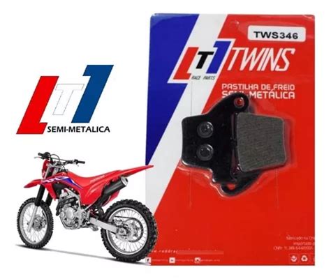 Pastilha Freio Traseira Twins Crf R R