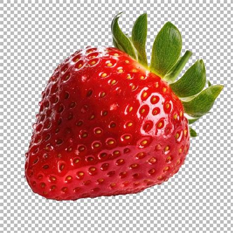 Premium Psd Strawberry Isolated On Transparent Background