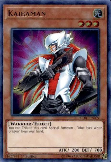 Yugioh Trading Card Game Kaiba Legendary Collection Single Card Ultra Rare Kaibaman Lckc En009