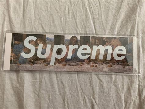 Supreme Supreme Milan Last Supper Bogo Sticker Grailed