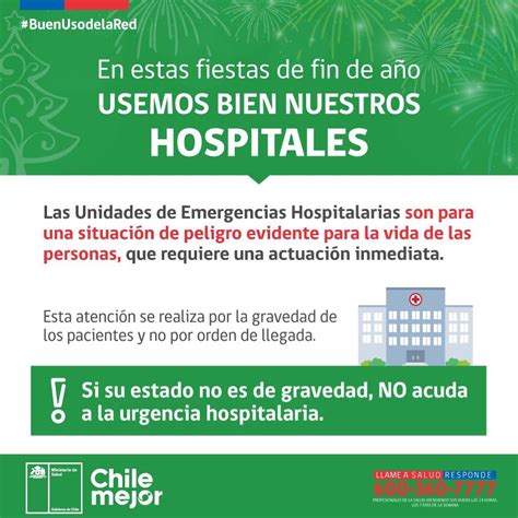 Servicio de Salud Ñuble on Twitter Durante estas fiestas de fin de