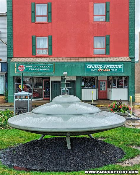 Visiting The Mars Flying Saucer In Butler County Pa Bucket List