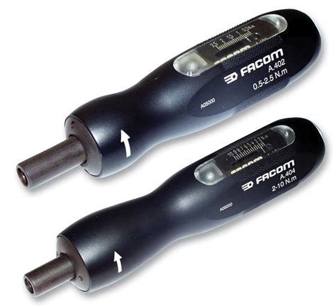 A 404 Facom Torque Screwdriver 0 25 Drive Farnell