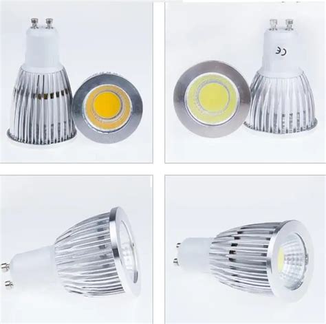 Gu V Bulbs Light W W W Gu Cob V Lampada Led Bulb Spot