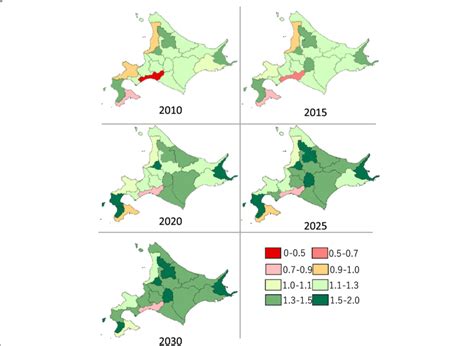 Visualizing The Forecasted Sufficiency Level By Smsa Download