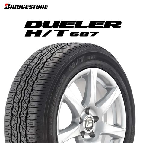 22年製 日本製 23555r18 100h ブリヂストン Dueler Ht 687 デューラーht687 18インチ 新品