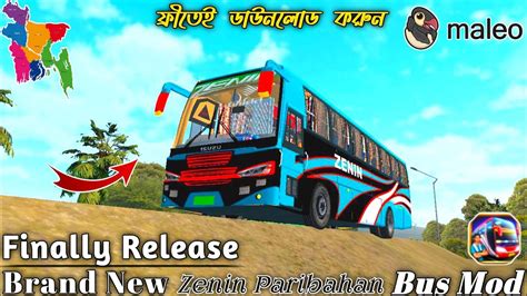 Finally Release Zenin Paribahan Bus Mod For Bus Simulator Indonesia