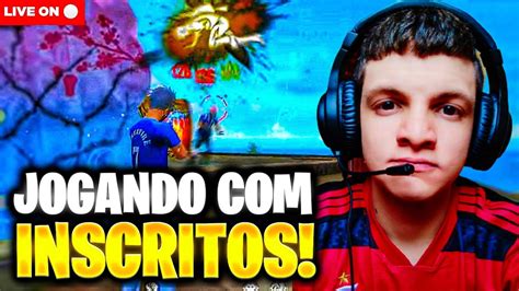 🔥 Live Ff 🔥 Free Fire Ao Vivo 🔥 Jogando Com Inscritos 🔥 Rank Nova