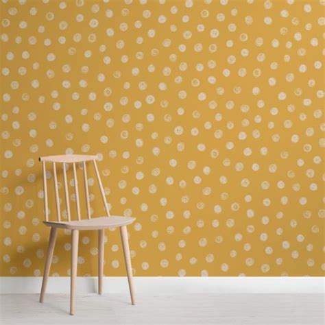 Nursery Wallpaper Peel Stick Designs Hovia Polka Dots Wallpaper