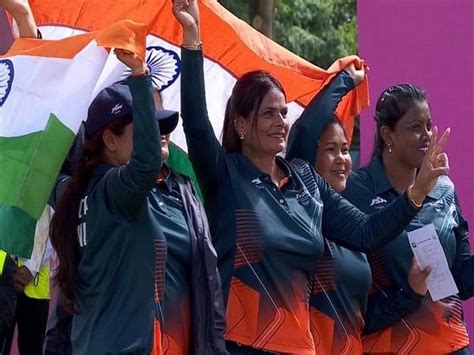 CWG 2022 PM Modi President Murmu Anurag Thakur Congratulate Women S