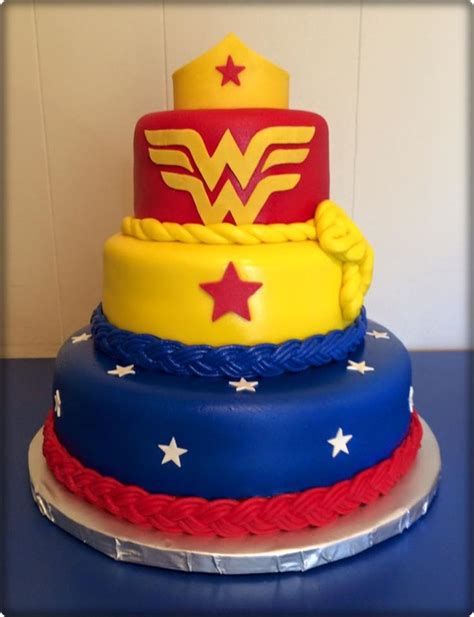 Wonder Woman Birthday Cake