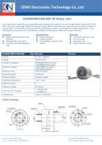 Solid Shaft Slip Ring Ecn P S R Ceno Electronics