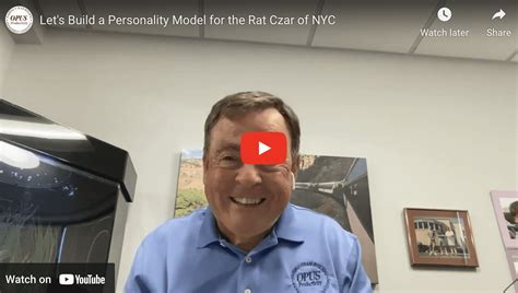 Opus Productivity | Let’s Build a Personality Model for the Rat Czar of NYC