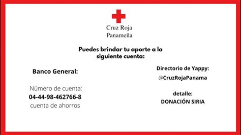 Panamá En Directo on Twitter Donaciones para afectados por terremoto