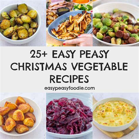 25 Easy Christmas Vegetable Recipes Easy Peasy Foodie