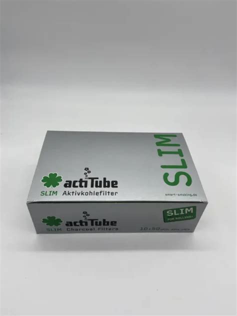 FILTRE À CHARBON actif actiTube Slim 500 filtres 10 x 50 EUR 47 90