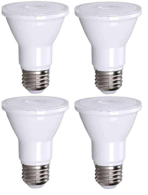 4 Pack Bioluz Led Par20 Led Bulb Dimmable Outdoor Indoor Spot Light