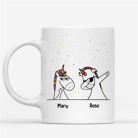 Unicorn Friends Shuh Duh Fuh Cup Personalized Mug