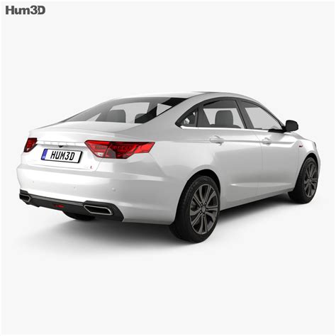 Geely Emgrand GL 2021 3D model - Vehicles on Hum3D